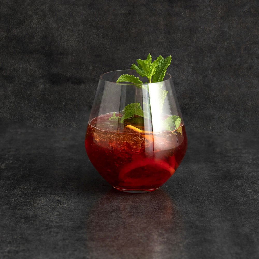 Glass Bohemia Crystal Magnus Transparent Glass 500 ml (6 Units)