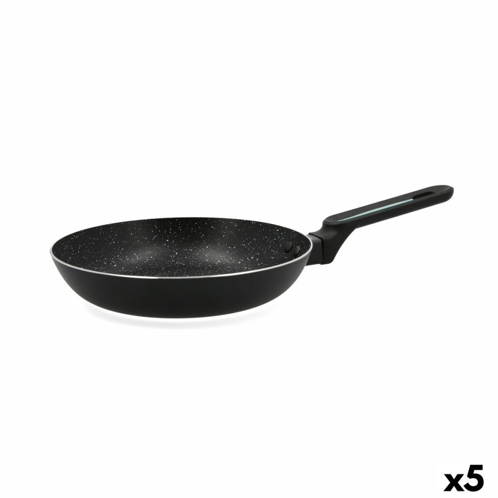 Pfanne Quid Oasis Schwarz Metall Ø 26 cm (5 Stück)