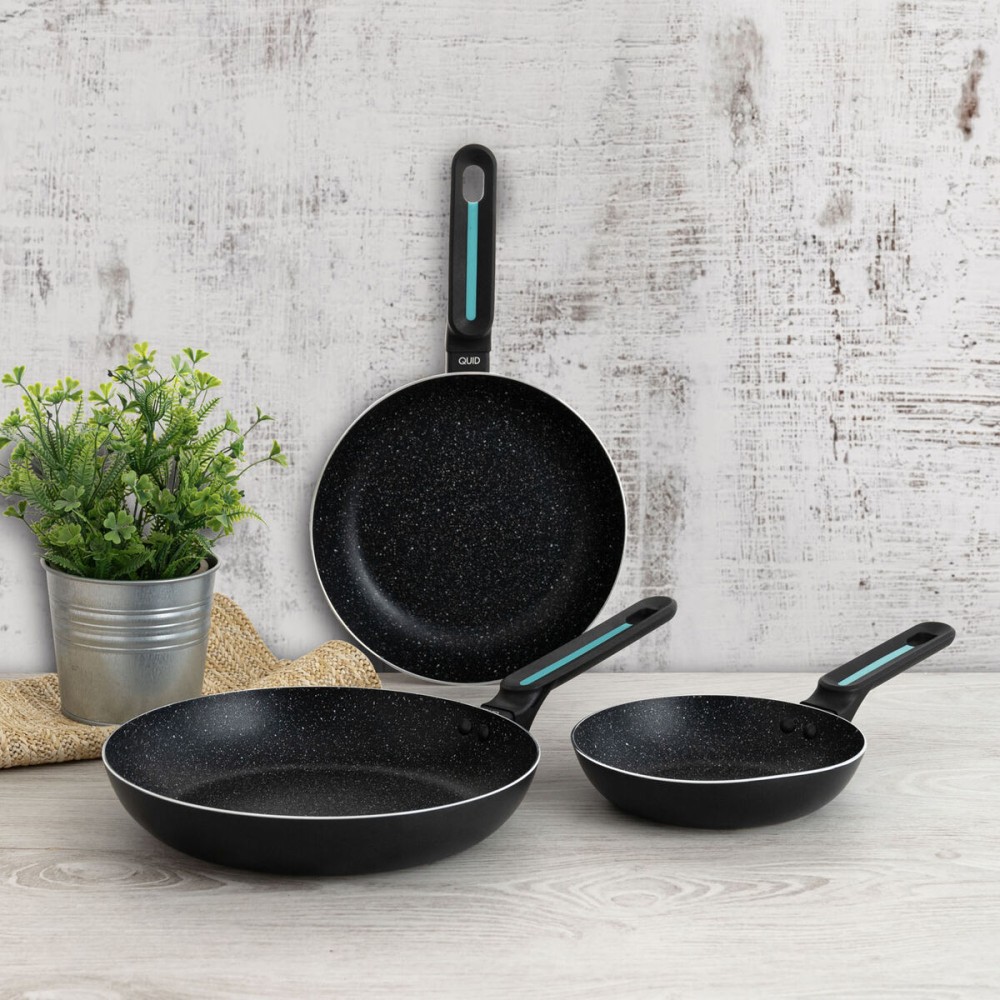 Pfanne Quid Oasis Schwarz Metall Ø 26 cm (5 Stück)