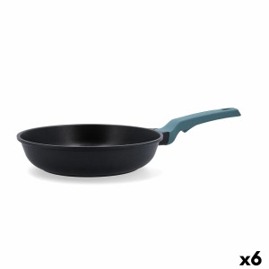 Pfanne Quid Confort Blau Metall Ø 26 cm (6 Stück)