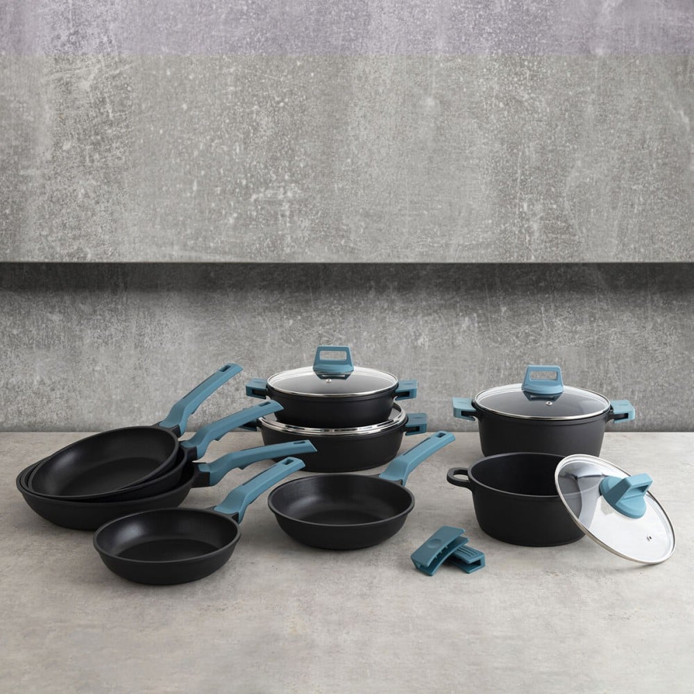 Pfanne Quid Confort Blau Metall Ø 26 cm (6 Stück)
