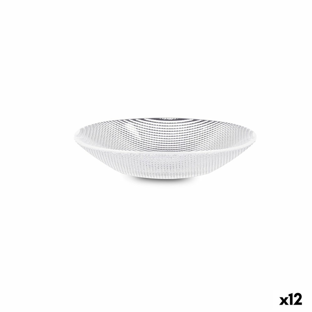 Teller Quid Select Vidrio Durchsichtig Glas 13 x 2,5 cm (12 Stück)
