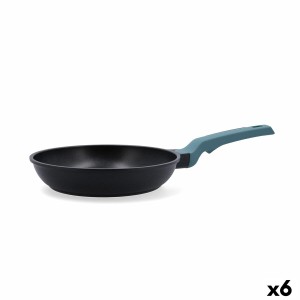Pfanne Quid Confort Blau Metall Ø 24 cm (6 Stück)