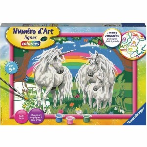 Dessins à peindre Ravensburger In the Land of Unicorns