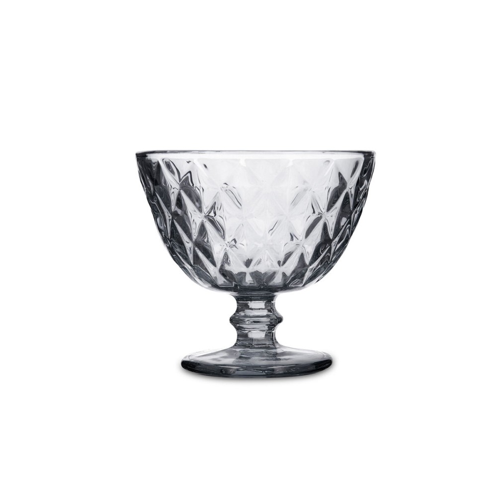 Coupe de glaces et de milkshakes Quid Maia Gris verre 300 ml (6 Unités)