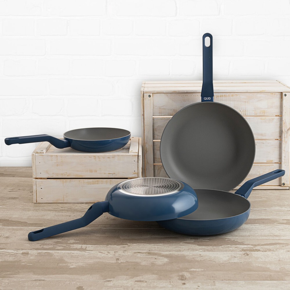 Pfanne Quid Baltic Weiß Metall Ø 24 cm (5 Stück)
