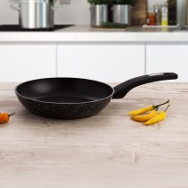 Pfanne Quid Estelar Schwarz Metall Ø 18 cm (6 Stück)