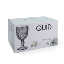 Verre Quid Maia Bleu verre 340 ml (6 Unités)