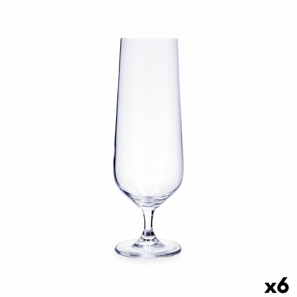 Glas Bohemia Crystal Premiere Pils Durchsichtig Glas 380 ml Bier (6 Stück)