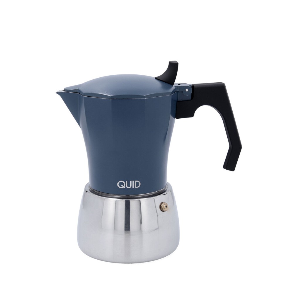Italienische Kaffeemaschine Quid Baltic Weiß Metall 9 Tassen (6 Stück)