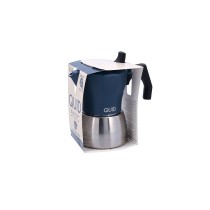 Italian Coffee Pot Quid Baltic White Metal 3 Cups (6 Units)