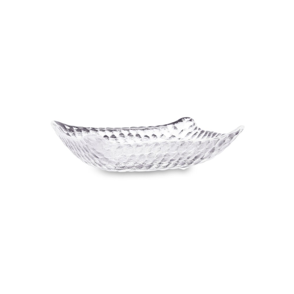 Tablett für Snacks Quid Select Vidrio Durchsichtig 12,5 x 9 x 3,5 cm (12 Stück)
