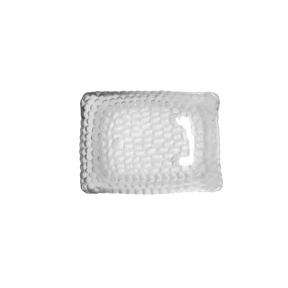 Tablett für Snacks Quid Select Vidrio Durchsichtig 12,5 x 9 x 3,5 cm (12 Stück)