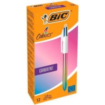 Kugelschreiber-Set Bic GRADIENT Bunt 0,32 mm (18 Stück) (12 Stücke)