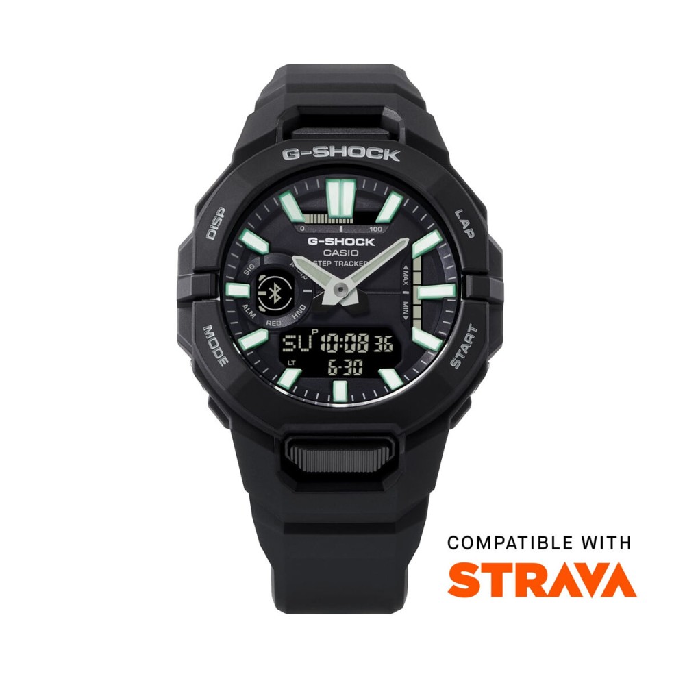 Herrenuhr Casio G-Shock G-SQUAD STRAP TRACKER (COMPATIBLE WITH STRAVA) (Ø 44 mm)