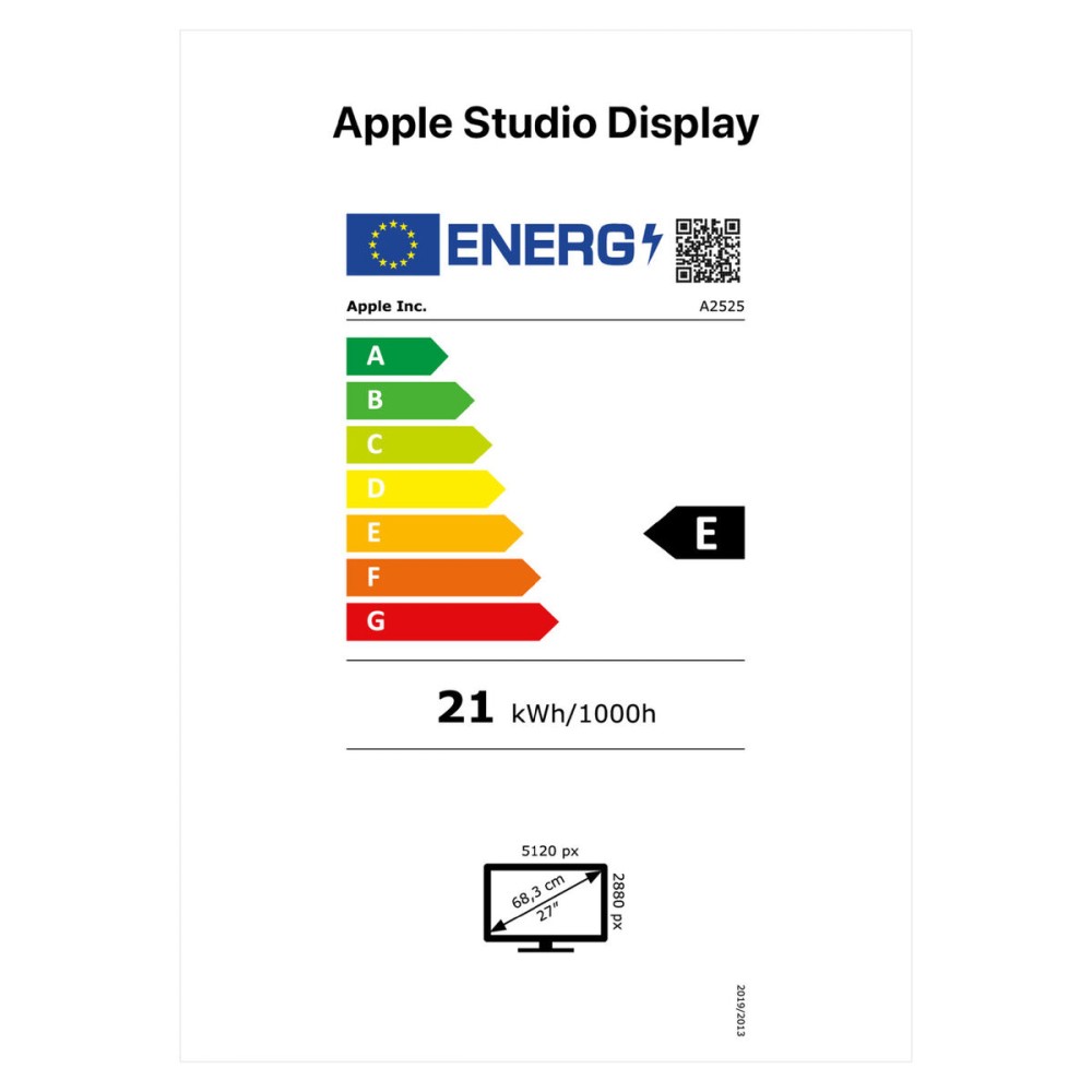 Gaming-Monitor Apple MYJG3YP/A 5K Ultra HD 27"