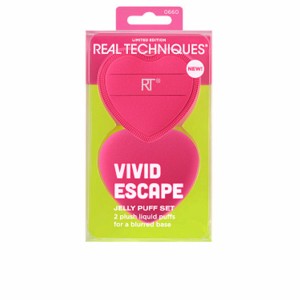 Éponges de maquillage Real Techniques VIVID ESCAPE 2 Pièces