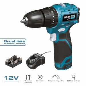 Bohrset und Zubehör Koma Tools 12 V