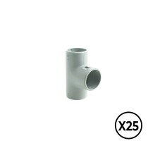 durite Tupersa Forme en T Ø 25 mm (25 Unités)