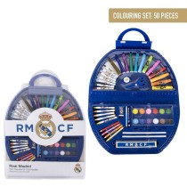 Drawing Set Real Madrid C.F. 41 x 58 x 3 cm 50 Pieces