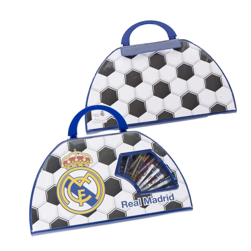 Drawing Set Real Madrid C.F. 41 x 58 x 3 cm 50 Pieces