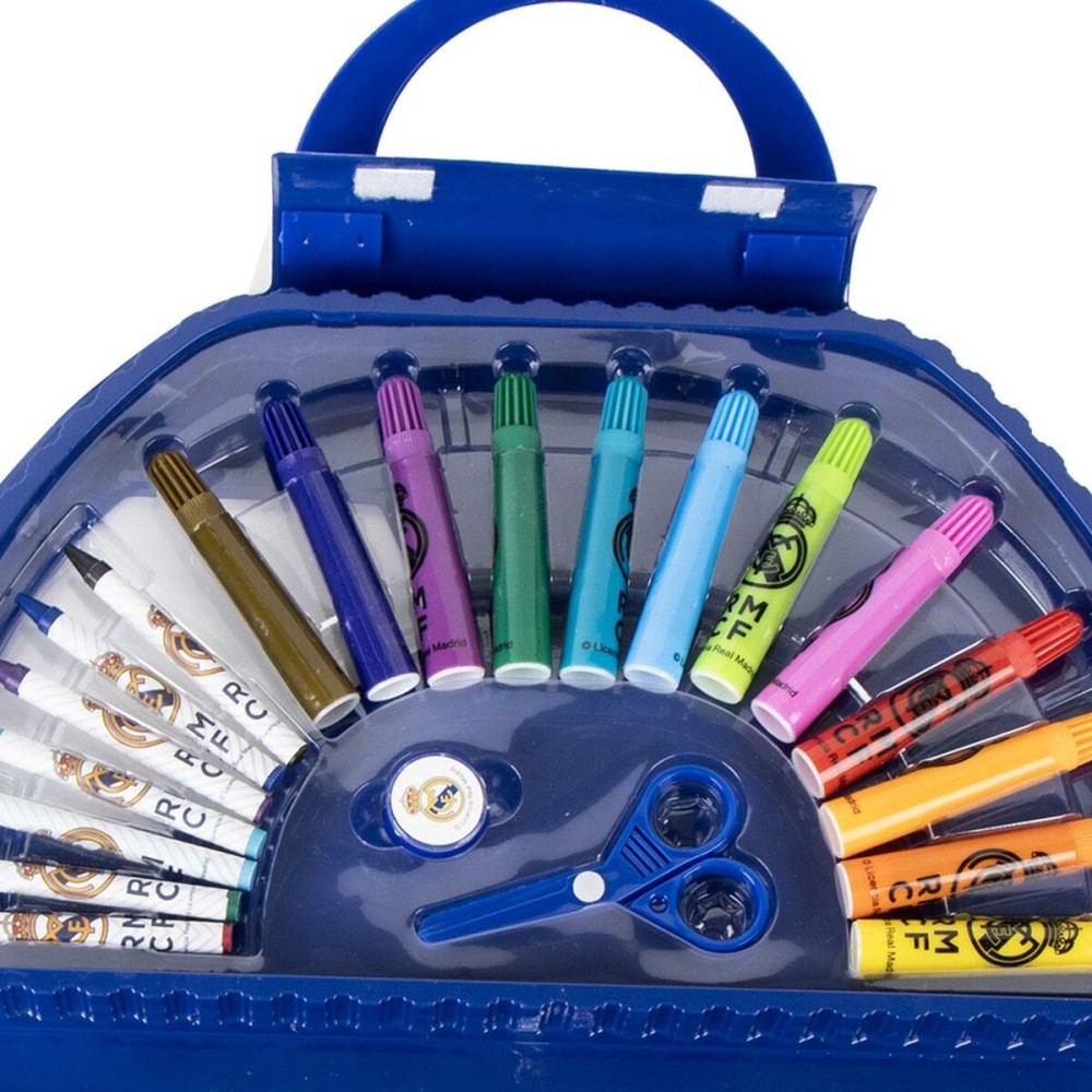 Drawing Set Real Madrid C.F. 41 x 58 x 3 cm 50 Pieces