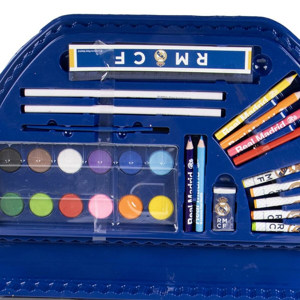 Drawing Set Real Madrid C.F. 41 x 58 x 3 cm 50 Pieces
