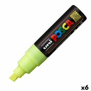 Marker POSCA PC-8K Fluor Gelb (6 Stück)