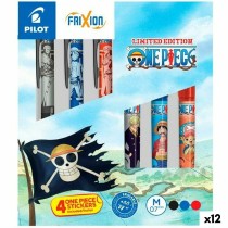 Set of Biros Pilot FRIXION BALL ONE PIECE Multicolour 0,7 mm 6 Pieces (12 Units)