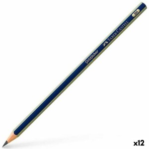Bleistift Faber-Castell GOLDFABER Sechseckig 3H Schwarz (12 Stück)