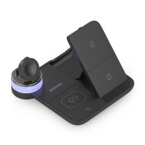 Chargeur sans fil Aisens ASCH-15W4WC062-BK Noir 15 W