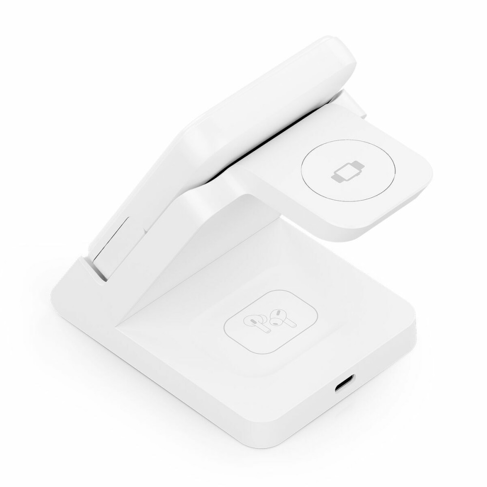 Cordless Charger Aisens ASCH-15W4WC063-W White 15 W