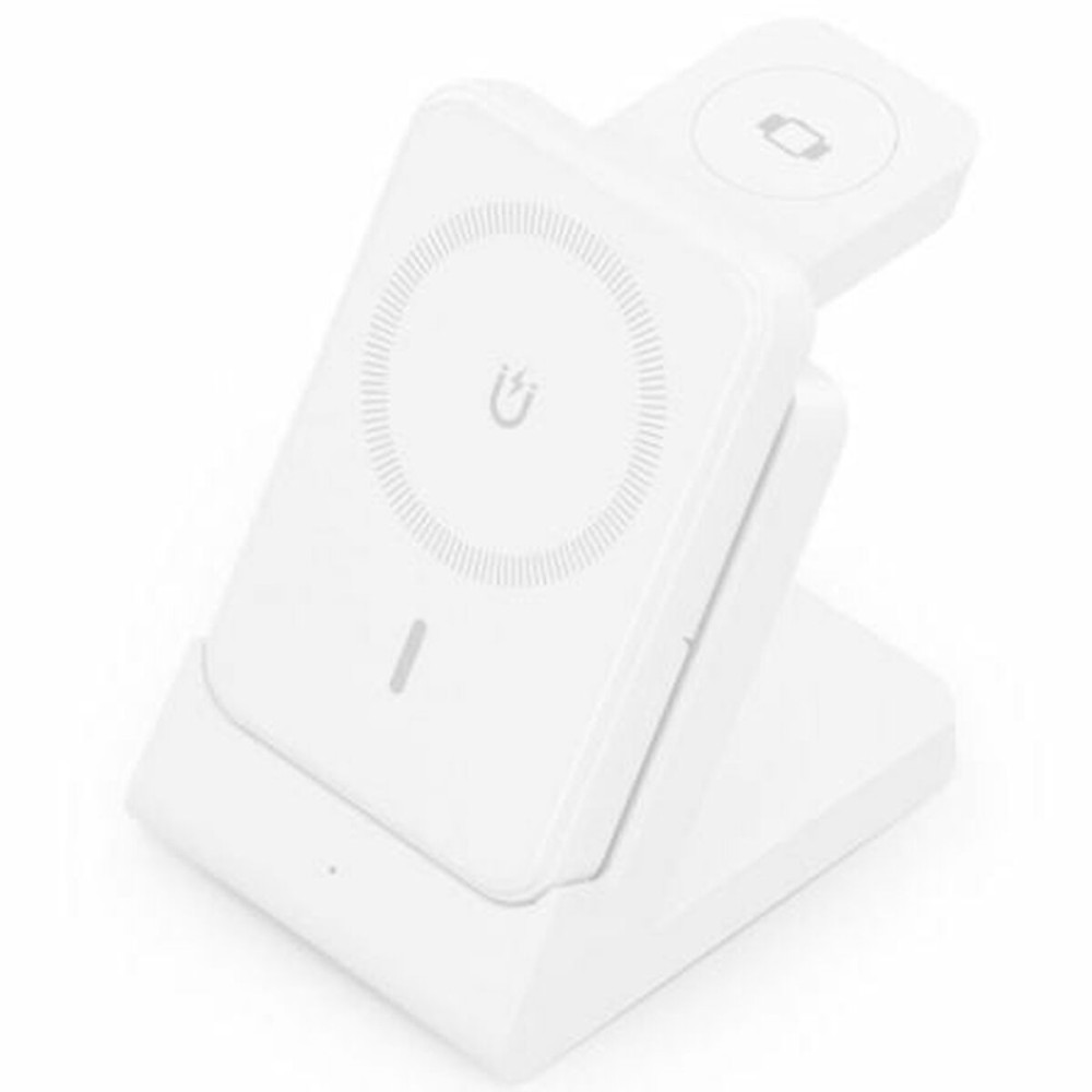 Cordless Charger Aisens ASCH-15W4WC063-W White 15 W