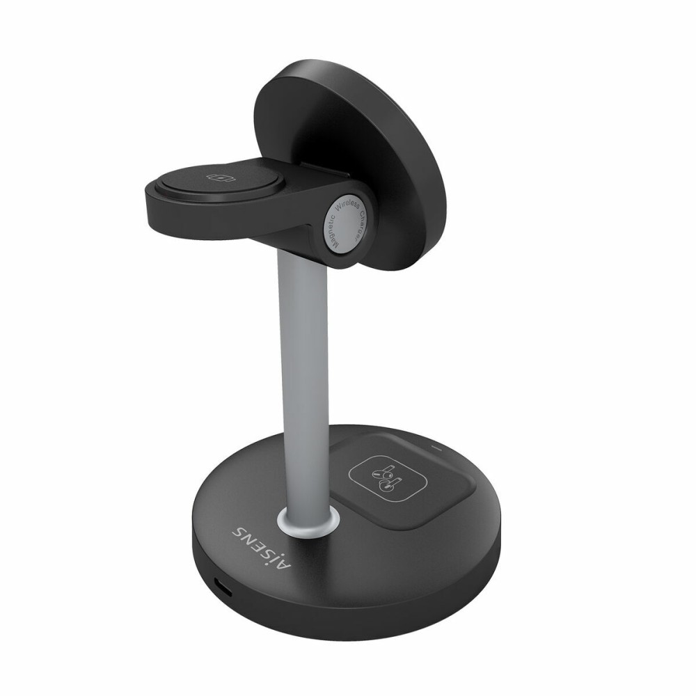Chargeur sans fil Aisens ASCH-15W3WC066-BK Noir 15 W