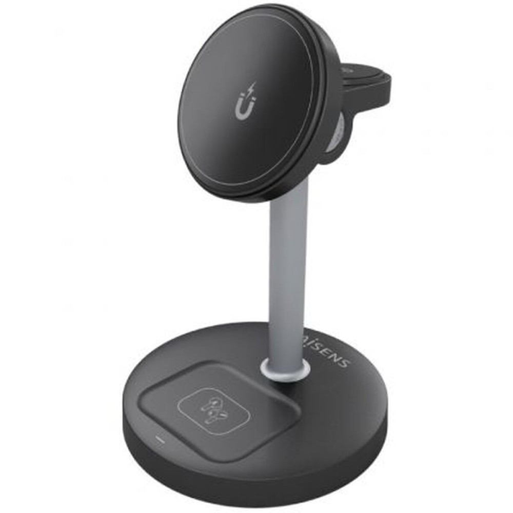 Chargeur sans fil Aisens ASCH-15W3WC066-BK Noir 15 W