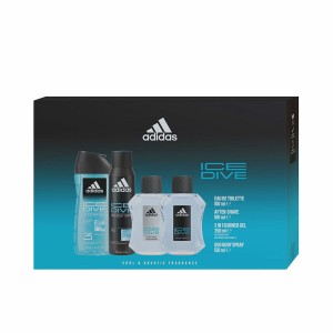 Set mit Herrenparfüm Adidas ICE DIVE 4 Stücke