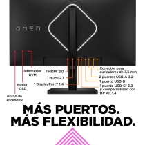 Gaming Monitor HP 780G8E9ABB 4K Ultra HD 27"