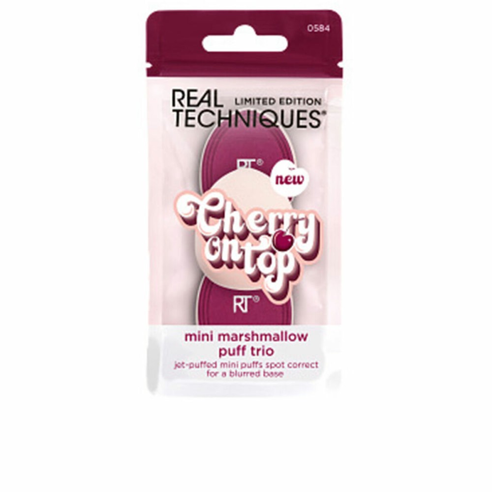 Éponges de maquillage Real Techniques CHERRY ON TOP 3 Pièces