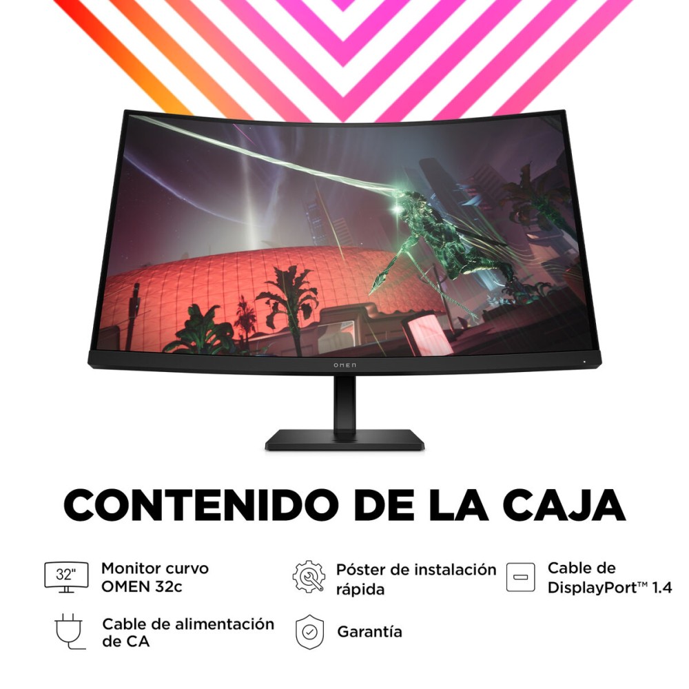 Monitor Gaming HP 780K6E9ABB Quad HD 32"