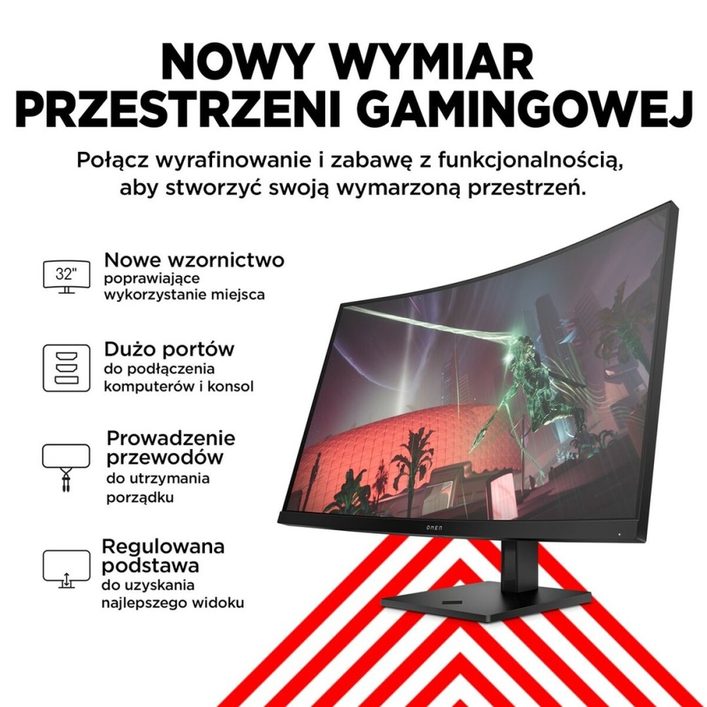 Monitor Gaming HP 780K6E9ABB Quad HD 32"