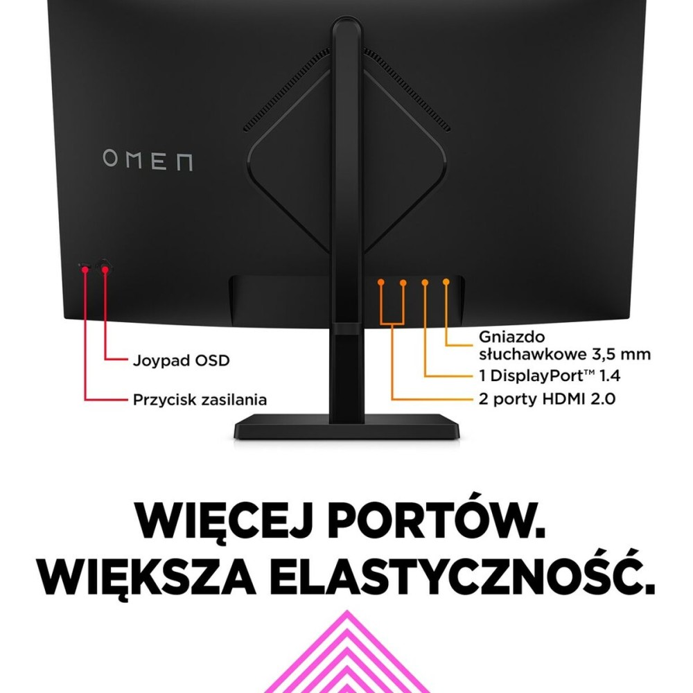 Monitor Gaming HP 780K6E9ABB Quad HD 32"