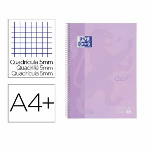 Cahier à Spirale Oxford A4 80 Volets (5 Unités)