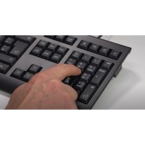 Tastatur Cherry JK-A0400EU-2 Schwarz Qwerty Spanisch QWERTZ QWERTY Qwerty US