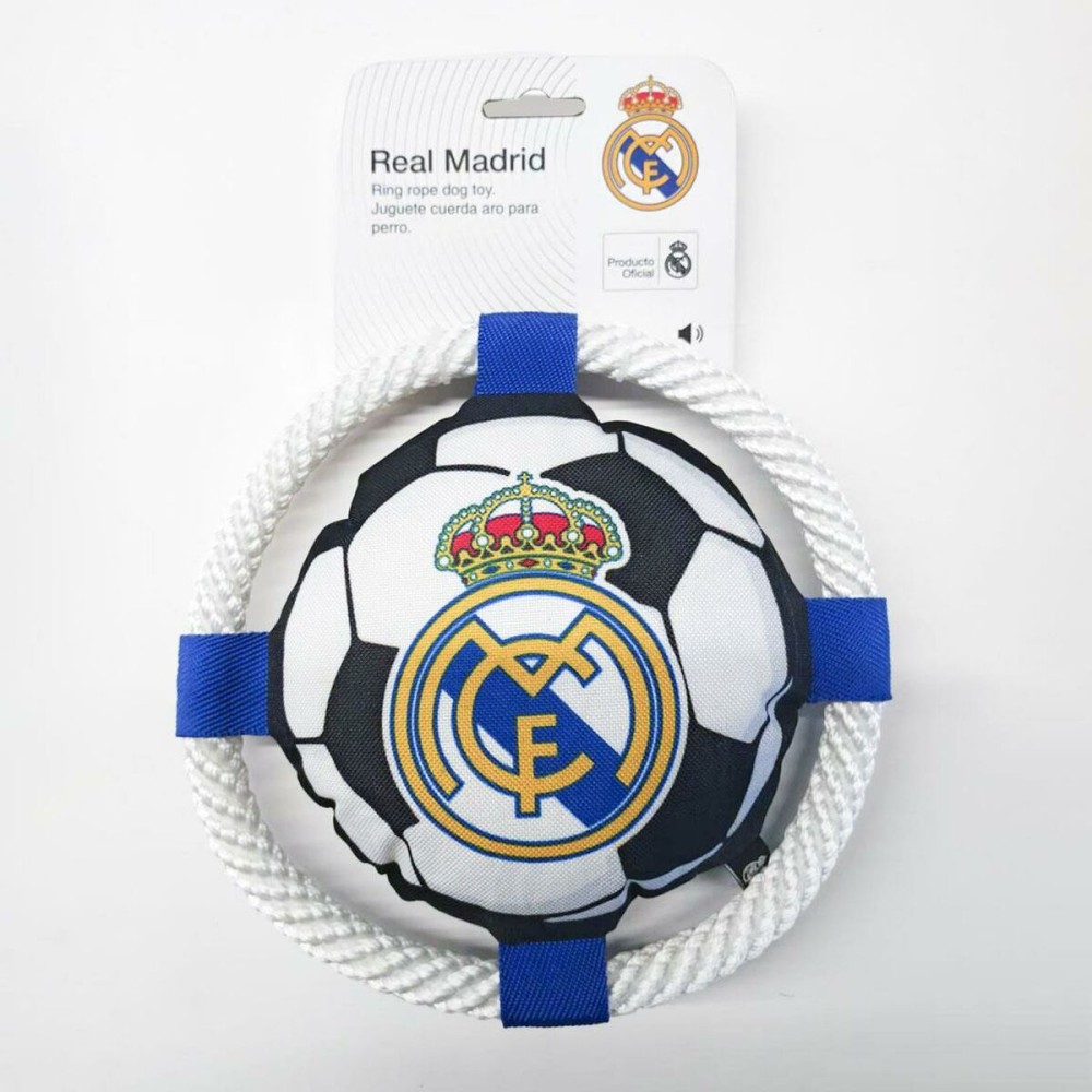 Jouet pour chien Real Madrid C.F. Blanc 22 x 22 x 6 cm