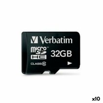 SDHC Speicherkarte Verbatim 32 GB (10 Stück)