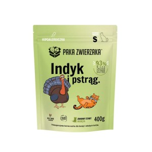Cat food Paka Zwierzaka Turkey 400 g