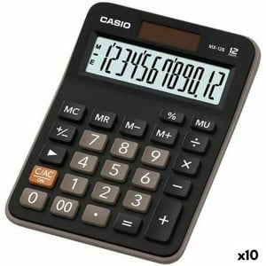 Taschenrechner Casio MX-12B Schwarz 14,7 x 10,6 x 2,9 cm (10 Stück)
