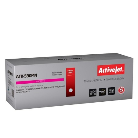 Compatible Toner Activejet ATK-590M Black Magenta