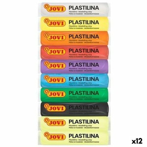 Pâte à modeler Jovi Multicouleur 10 Pièces 12 Pièces