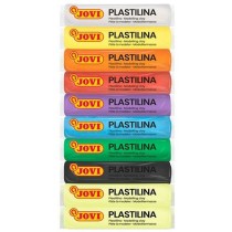 Pâte à modeler Jovi Multicouleur 10 Pièces 12 Pièces